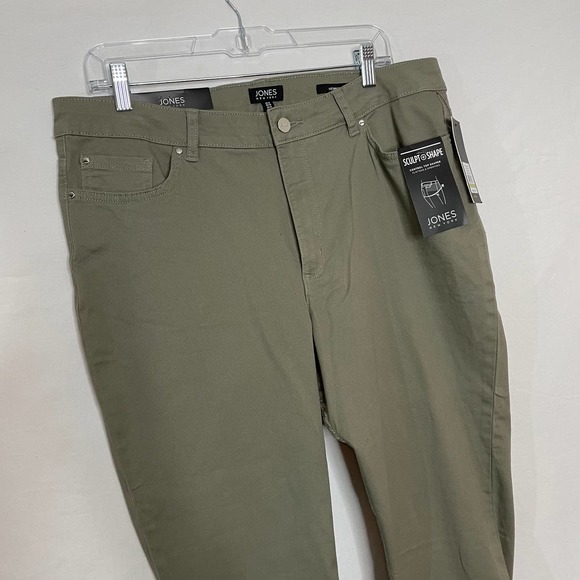 NWT Jones NY Lexington Skinny Capri Sz 14 - Picture 2 of 9